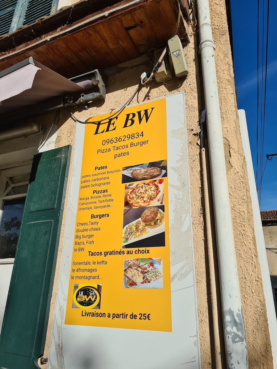 Menu Le Bw Montluel - French Tacos-6